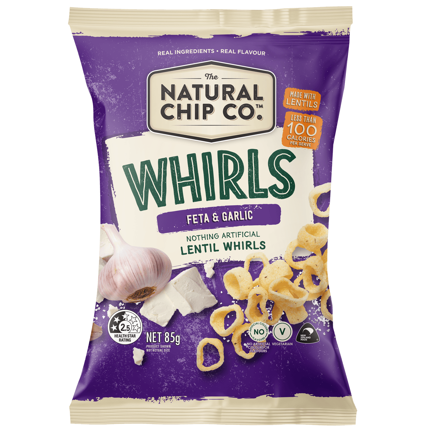 NCC Whirls Feta Garlic 3D